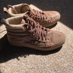 Vans  sk8-hi MTE brown leather